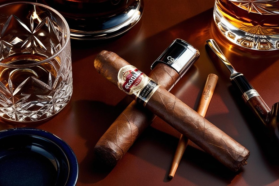 Combo xì gà cao cấp kèm phụ kiện