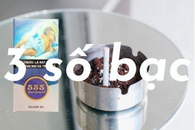 Các loại thuốc lá 3 số bạc thường gặp ở Việt Nam