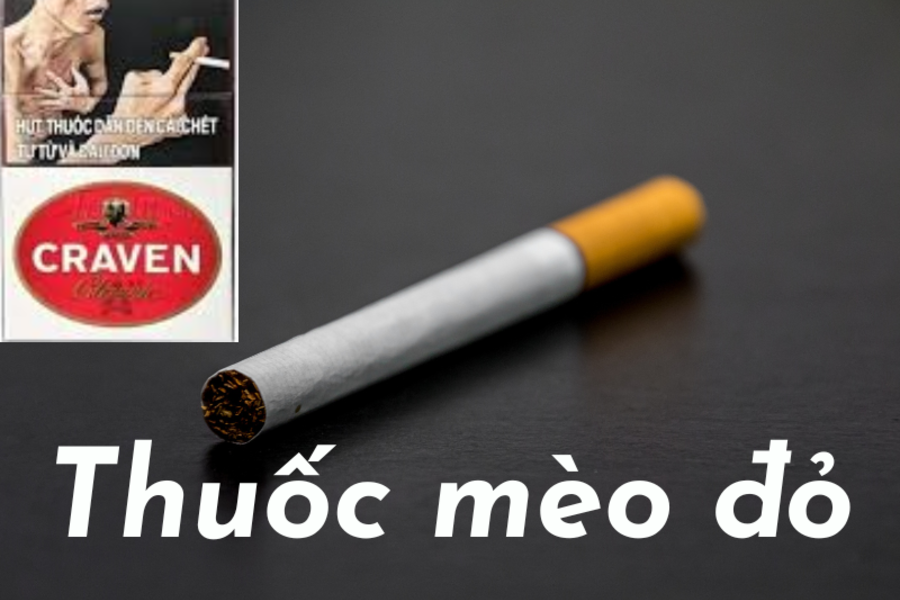 Thuốc mèo đỏ Craven A Classic giá bao nhiêu?