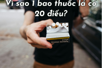 Quy định 1 gói thuốc có bao nhiêu điếu đến từ đâu?