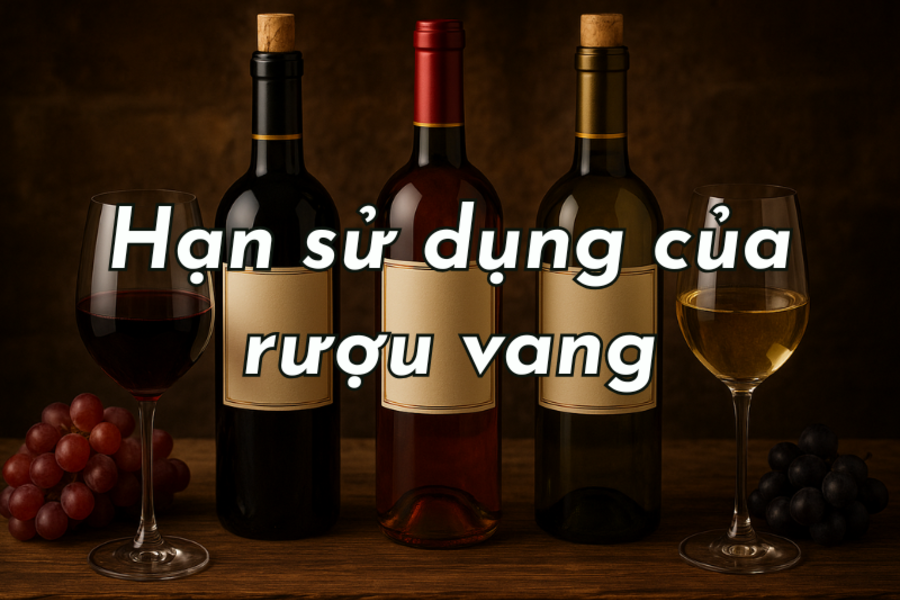 Rượu vang để được bao lâu và có hạn sử dụng không?