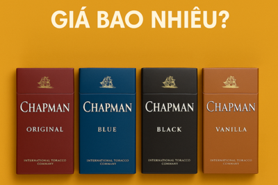 Thuốc Lá Chapman Giá Bao Nhiêu? Bảng Giá Chapman 2025 Tại Việt Nam