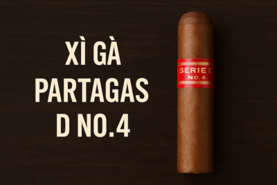 Xì Gà Partagas D No.4 – Huyền Thoại Robusto Của Cuba