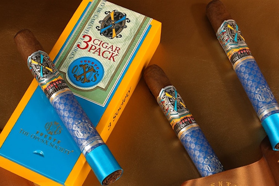 Xì gà Fuente OpusX Society hiện có bán theo gói ba điếu