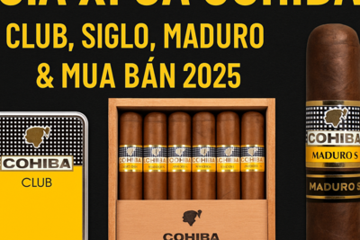 Bảng Giá Xì Gà Cohiba Mới Nhất | Cập Nhật Giá Xì Gà Cohiba Habano, Siglo, Maduro 5