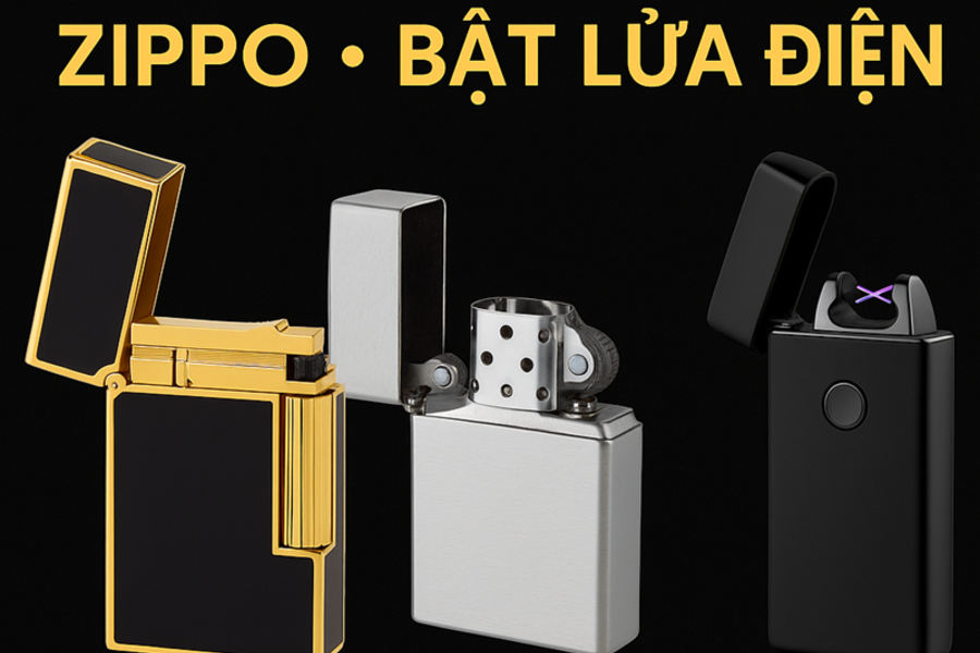 Bật Lửa Dupont, Zippo & Bật Lửa Điện – Phong Cách & Đẳng Cấp 2025