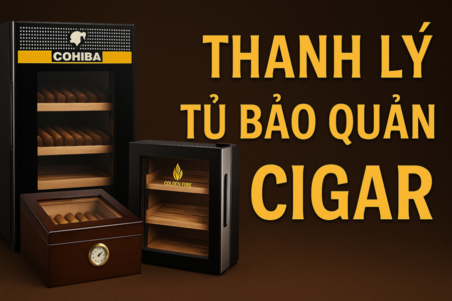 Thanh Lý Tủ Bảo Quản Cigar – Giá Rẻ, Kinh Nghiệm Chọn Mua Tủ Cũ