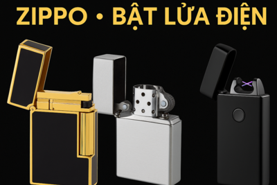 Bật Lửa Dupont, Zippo & Bật Lửa Điện – Phong Cách & Đẳng Cấp 2025