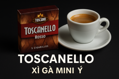 Toscanello – Đánh Giá, Giá Bán & Các Dòng Xì Gà Mini Ý Mới Nhất 2025