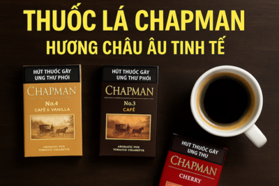 Thuốc Lá Chapman – Hương Thơm Châu Âu Tinh Tế, Sang Trọng Và Dễ Hút