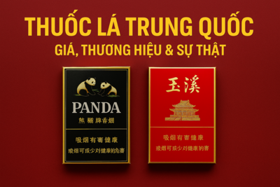 Thuốc Lá Trung Quốc – Tổng Hợp Các Loại, Giá Bán, Thương Hiệu Nổi Tiếng & Sự Thật Ít Ai Biết