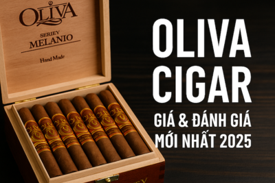 Cigar Oliva Serie O, V, G, Melanio – Giá Bao Nhiêu? Đánh Giá & Nơi Mua Chính Hãng 2025