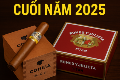 GỢI Ý NHỮNG DÒNG XÌ GÀ ĐÁNG MUA NHẤT CUỐI NĂM 2025: COHIBA SIGLO & ROMEO Y JULIETA
