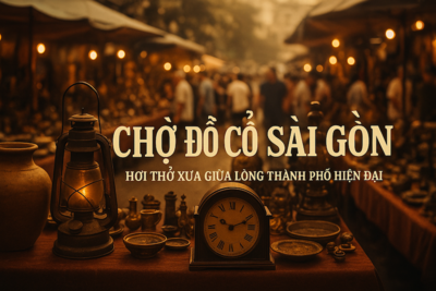 Chợ Đồ Cổ Sài Gòn – Khám Phá Phiên Chợ Cổ Độc Đáo Giữa Lòng Thành Phố