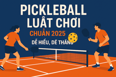 Pickleball Luật Chơi Chuẩn 2025 – Hướng Dẫn Chi Tiết & Dễ Hiểu Cho Người Mới