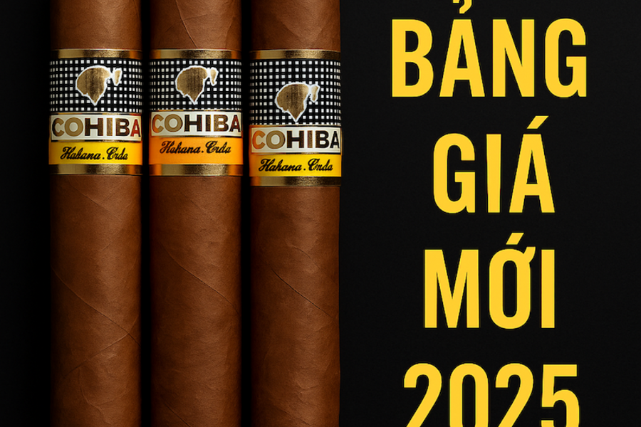 Xì Gà Cohiba Giá Bao Nhiêu? Bảng Giá Cohiba Behike & Habana Cuba Mới Nhất 2025