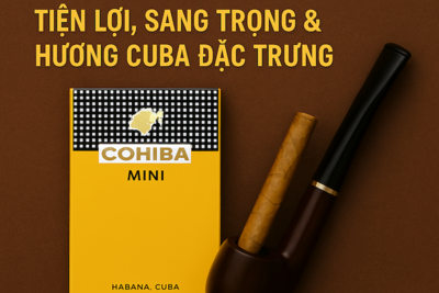 Bán Xì Gà Cohiba Mini Chính Hãng – Tiện Lợi, Sang Trọng & Hương Cuba Đặc Trưng