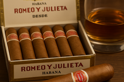 Xì Gà Romeo Y Julieta – Hương Vị Cuba Cổ Điển, Giá Chuẩn & Trải Nghiệm Đẳng Cấp 2025