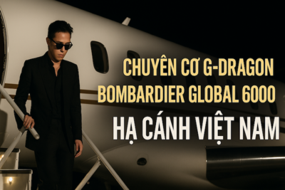 Bên Trong Chuyên Cơ Tiền Tỷ Đưa G-Dragon Tới Hà Nội | Bombardier Global 6000 Và Những Điều Ít Biết