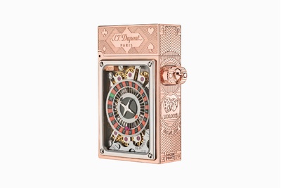 Bật Lửa S.T Dupont Casino Pocket Complication Lighter – Tuyệt Tác Đồng Hồ Cơ Thu Nhỏ Trong Bật Lửa