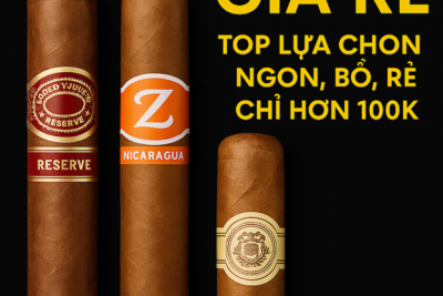 Xì Gà Điếu To Giá Rẻ – Top 3 Lựa Chọn Ngon Bổ Rẻ