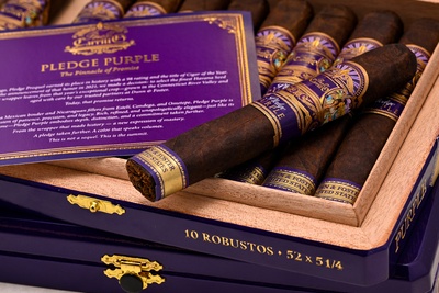 Xì Gà Perez-Carrillo Pledge Purple Robusto Ra Mắt Tuần Tới