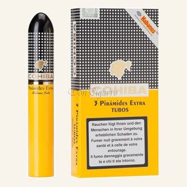 Xì gà Cohiba Piramides Extra Tubos - Hộp 3 điếu