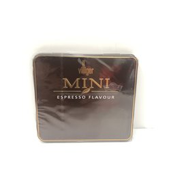 Xì gà mini hộp thiếc Villiger Mini Espresso Flavour - Hộp 10 điếu 