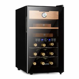 Tủ xì gà và rượu vang 2in1 Klarstein El Dorado 48L