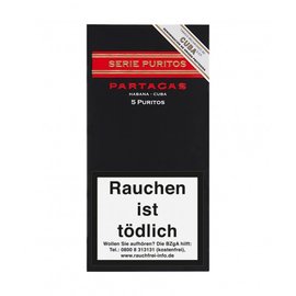 Xì gà Partagas Puritos - Hộp 5 điếu