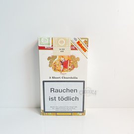 Xì gà Romeo Y Julieta Short Churchills Tubos - Hộp 3 điếu