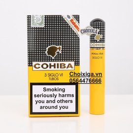 Xì gà Cohiba Siglo 6 VI Tubos – Hộp 03 điếu