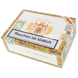 Xì gà Punch Coronations Tubos - Hộp 25 điếu