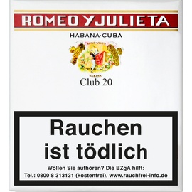 Xì gà Romeo y Julieta Club - Bao 20 điếu