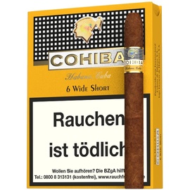 Xì Gà Cohiba Wide Short- Hộp 6 điếu