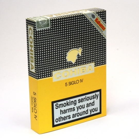 Xì gà Cohiba Siglo 4 IV – Hộp 5 - 25 điếu - Nhập khẩu - Giá chuẩn