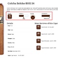 Xì gà Cohiba Behike 54 - Hộp 10 điếu | Hộp Sứ 25 điếu - Bản hiếm