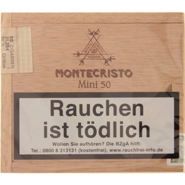 Xì Gà Montecristo Mini - Hộp 50 điếu