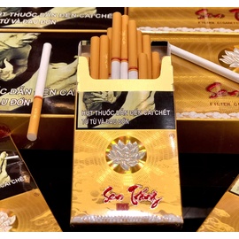 Thuốc Lá Trầm Hương Sen Trắng