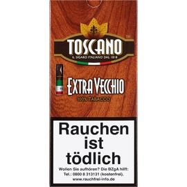 Xì Gà Toscano Sigari Extra Vecchio - Bao 5 điếu