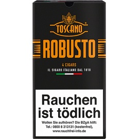 Xì Gà Toscano Sigari Robusto - Hộp 4 điếu