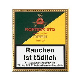 Xì Gà Montecristo Open Mini - Hộp 20 điếu