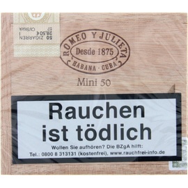 Xì Gà Romeo y Julieta Mini - Hộp 50 điếu