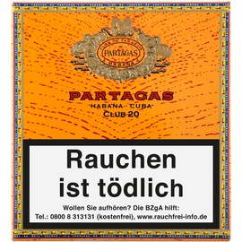 Xì Gà Partagas Club - Bao 20 điếu