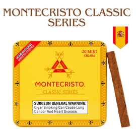 Xì Gà Montecristo Classic Mini - Bao 20 điếu