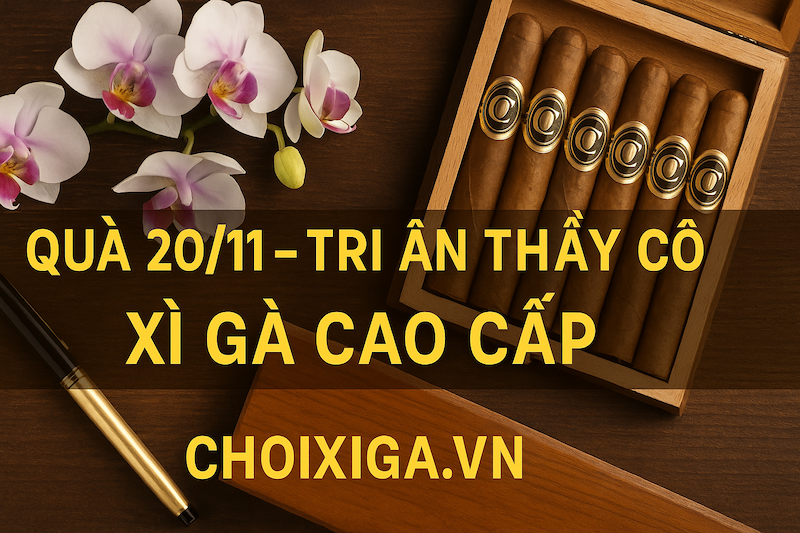 10+ Món Quà 20/11 Thiết Thực Cho Thầy Cô – Đẳng Cấp Và Ý Nghĩa | Gợi Ý Xì Gà Làm Quà Tri Ân