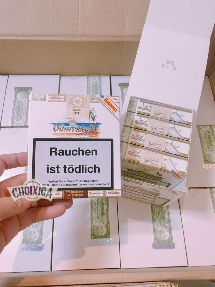 Xì gà Quintero Favoritos - Hộp 5 điếu