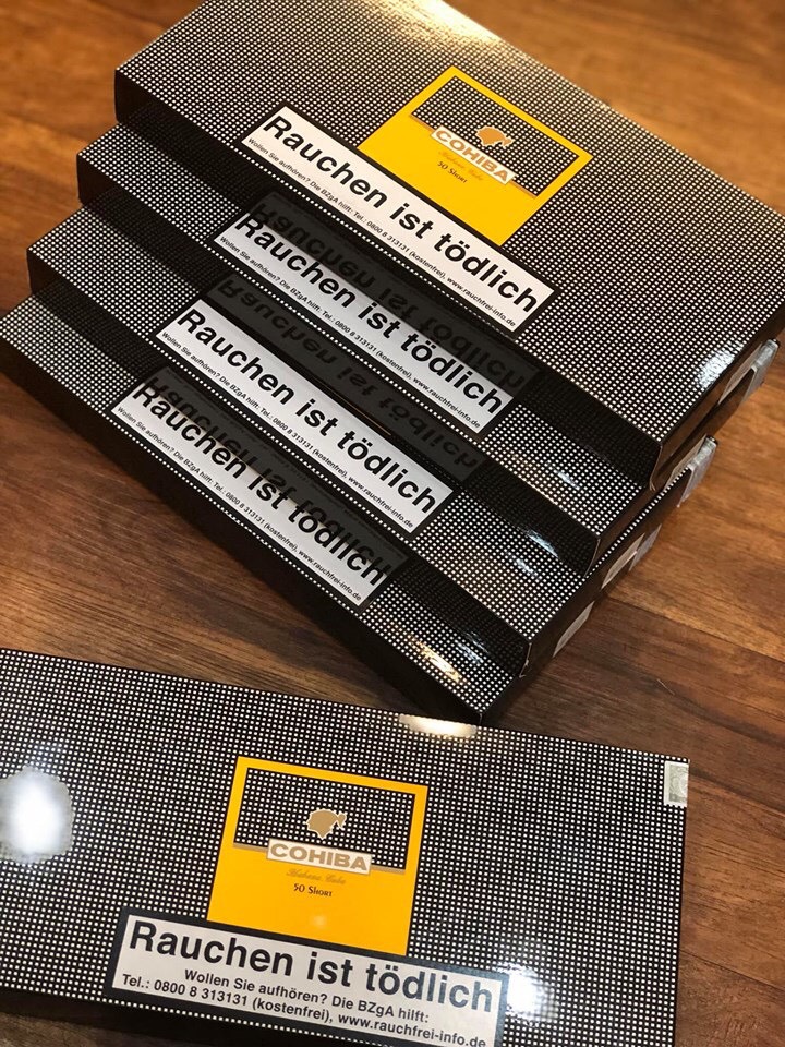 Xì gà Cohiba Short 50 Humidor - Hộp 50 điếu