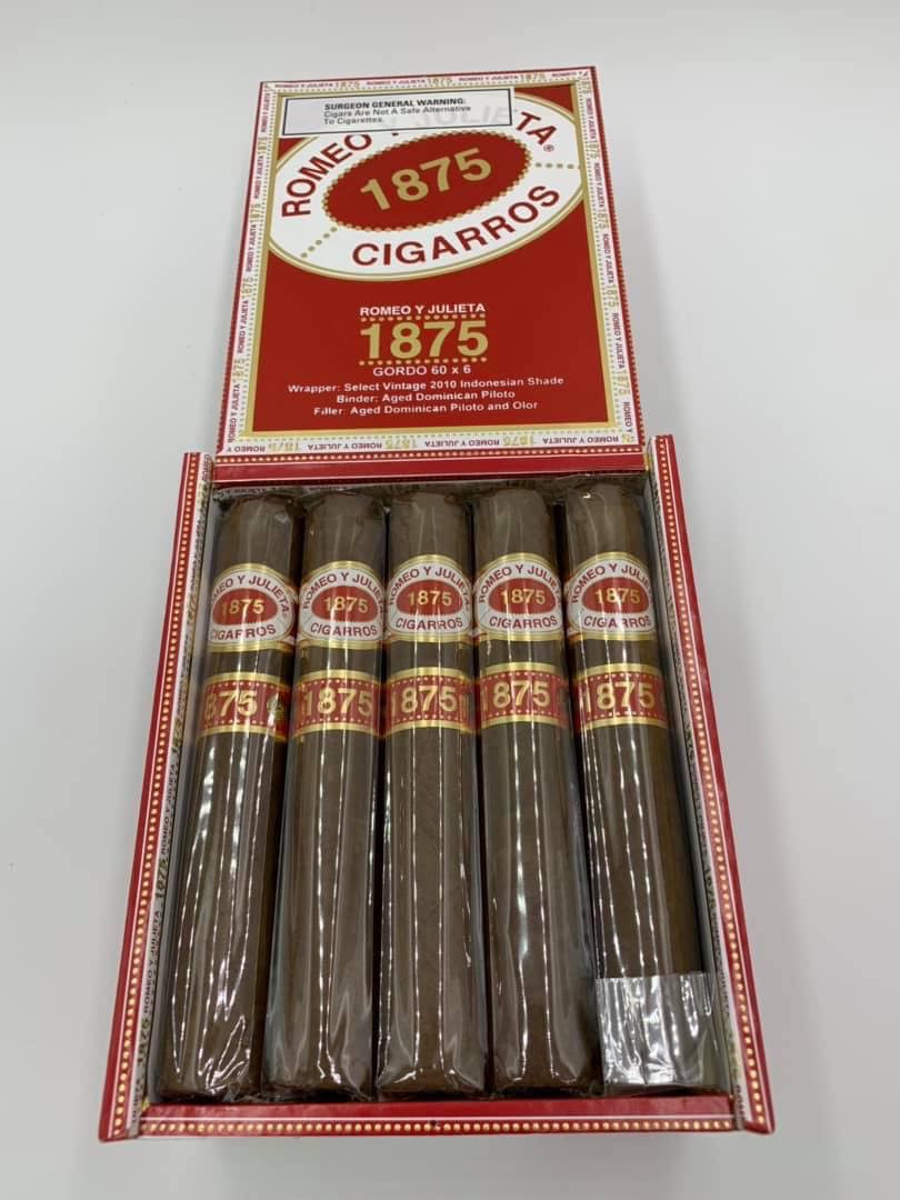 Xì gà Romeo y Julieta 1875 Gordo - Hộp 15 điếu