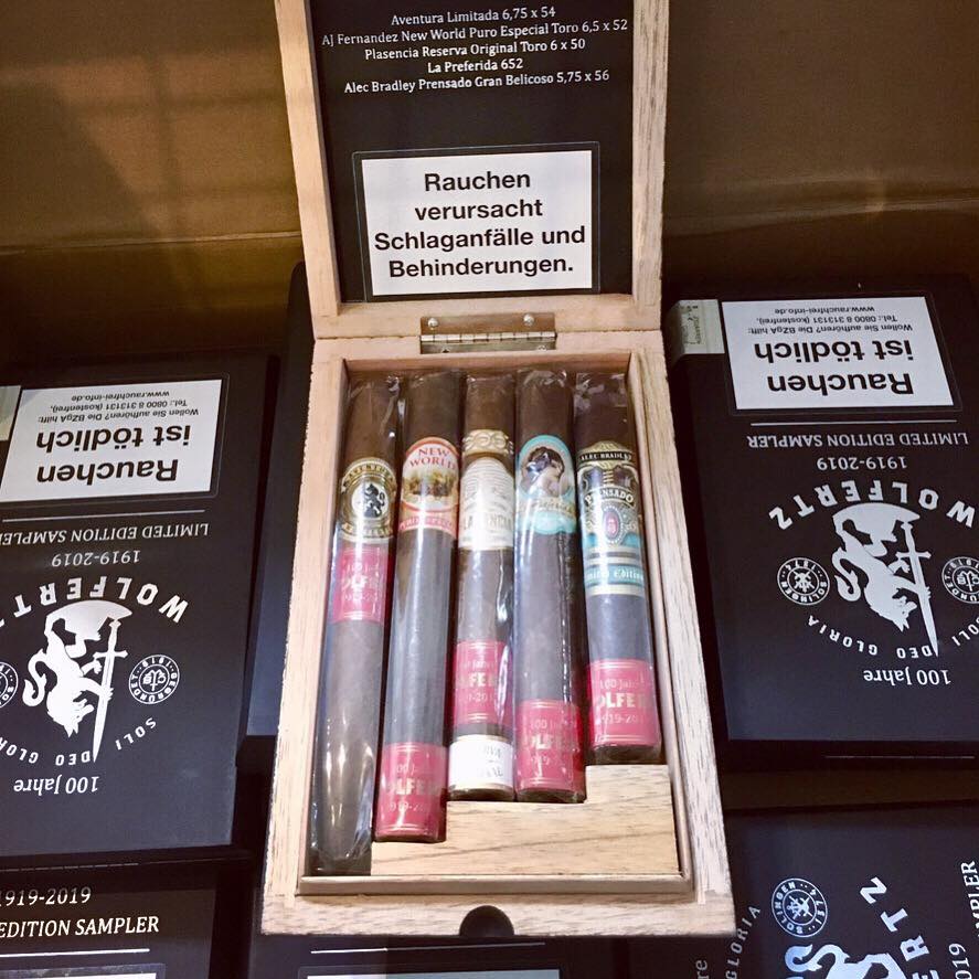 Xì gà Wolfertz - Hộp 5 điếu